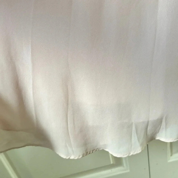 Lulus All About Love Blush Pink Full Length Formal Prom Wedding Dress Size XS - Picture 11 of 15